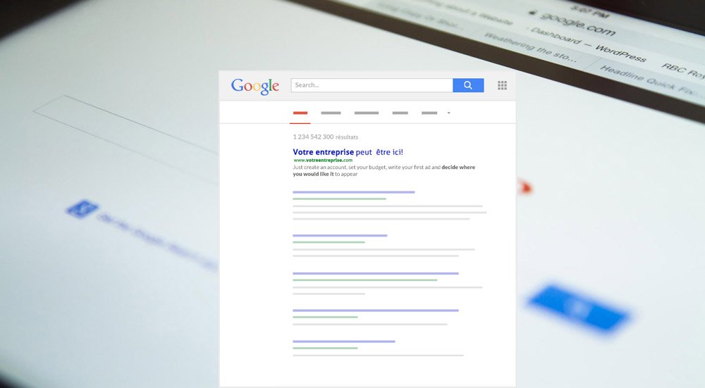 positionnement sur google