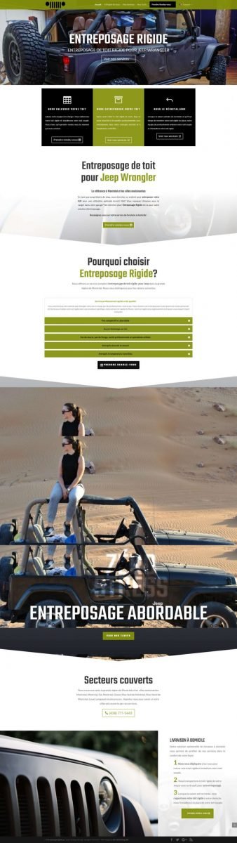 storage company in montreal website design scaled