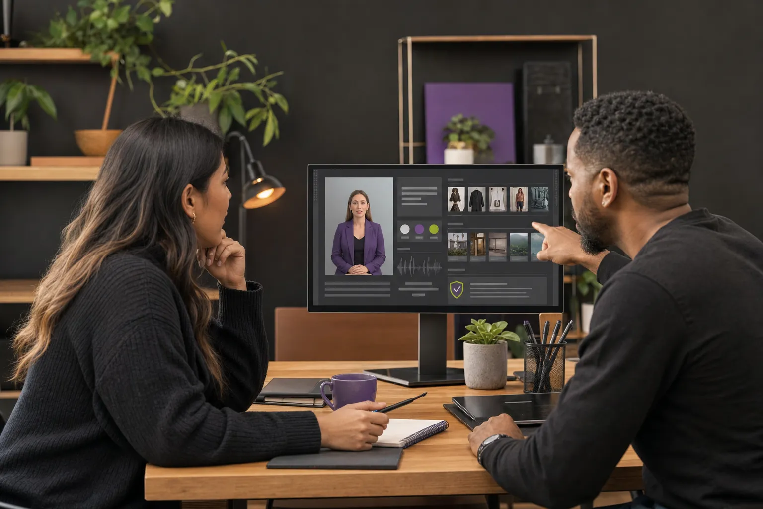 AI avatar video content services in Canada planning session