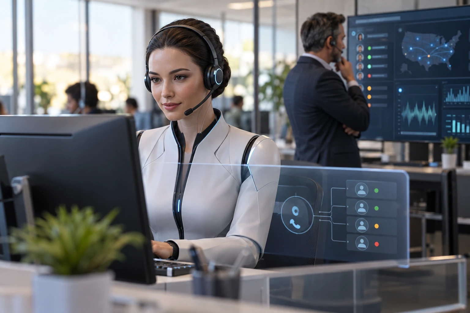 AI call answering service responding after business hours for a Canadian business