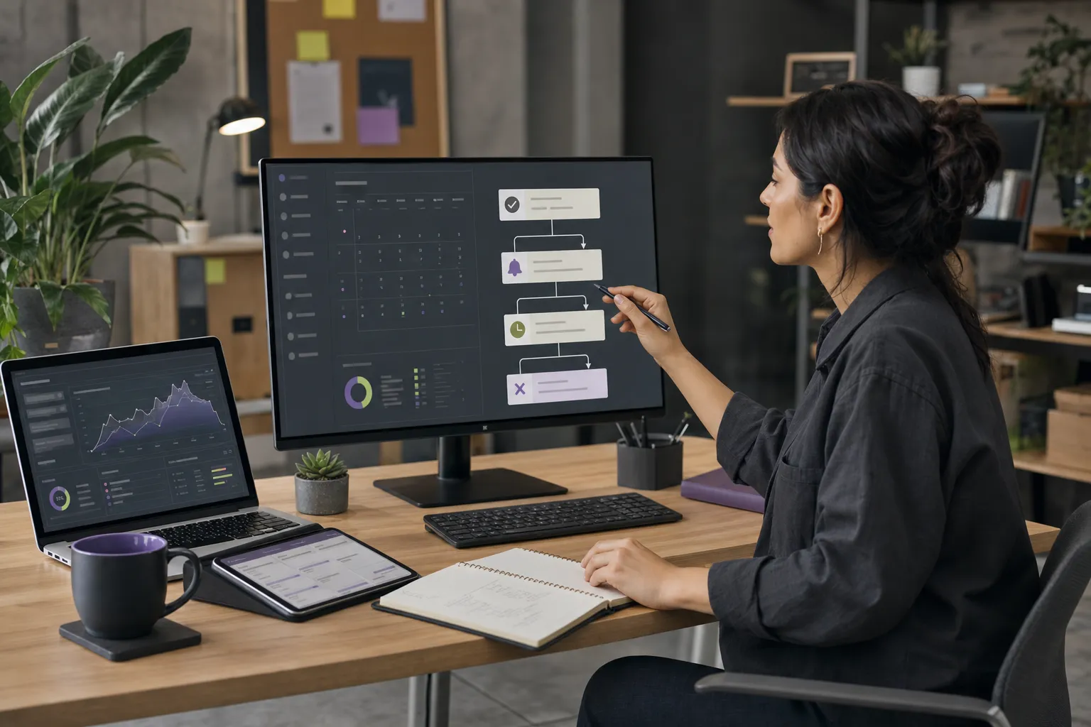 Appointment reminder automation connected to a business calendar for a Canadian business