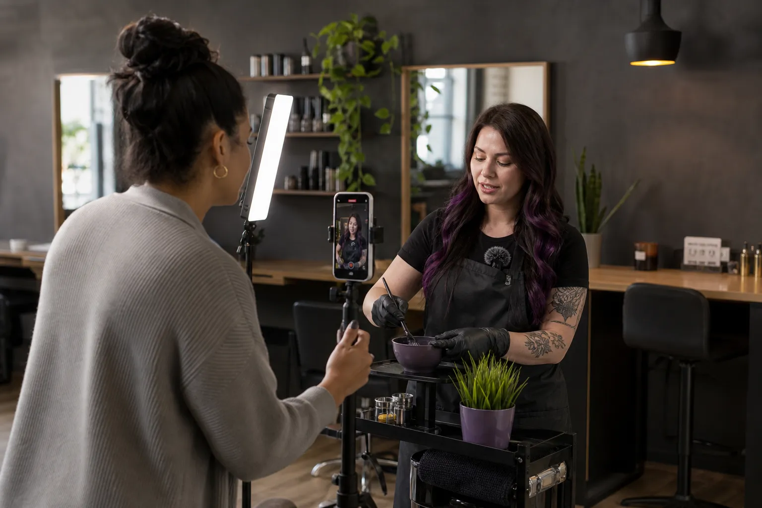 Short-form video content production for a local business for a Canadian business