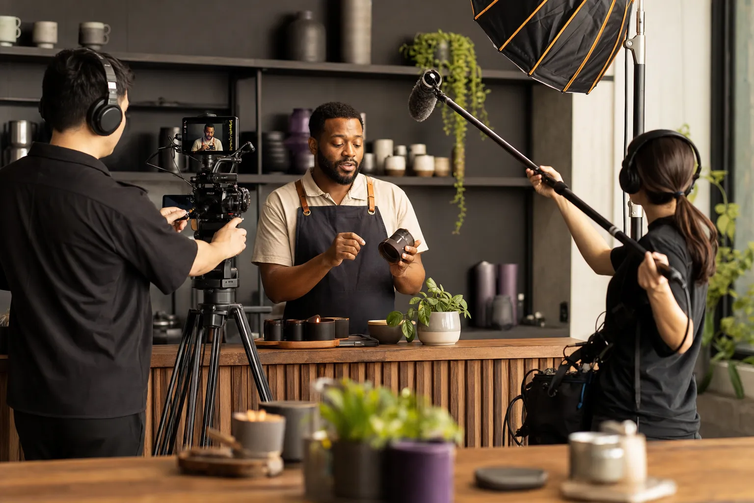 Video marketing services production for a Canadian local business