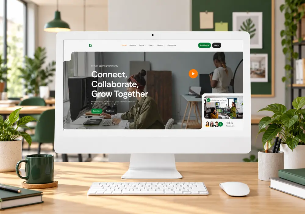 coworking-space-website-design-mockup