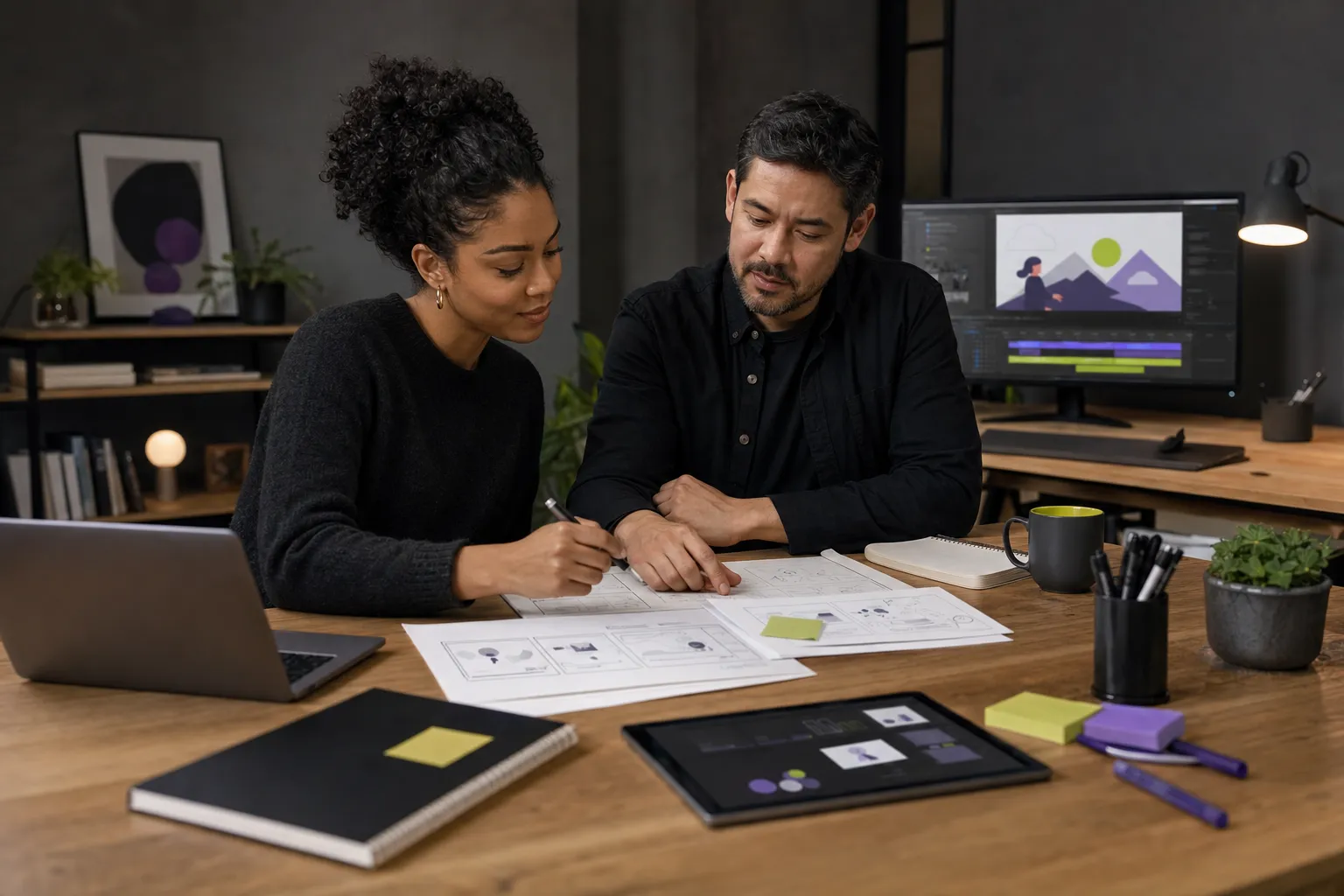explainer and animated marketing videos concept planning