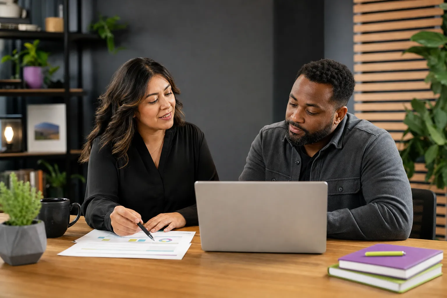 Local business owner reviewing listings, reviews, and local rankings