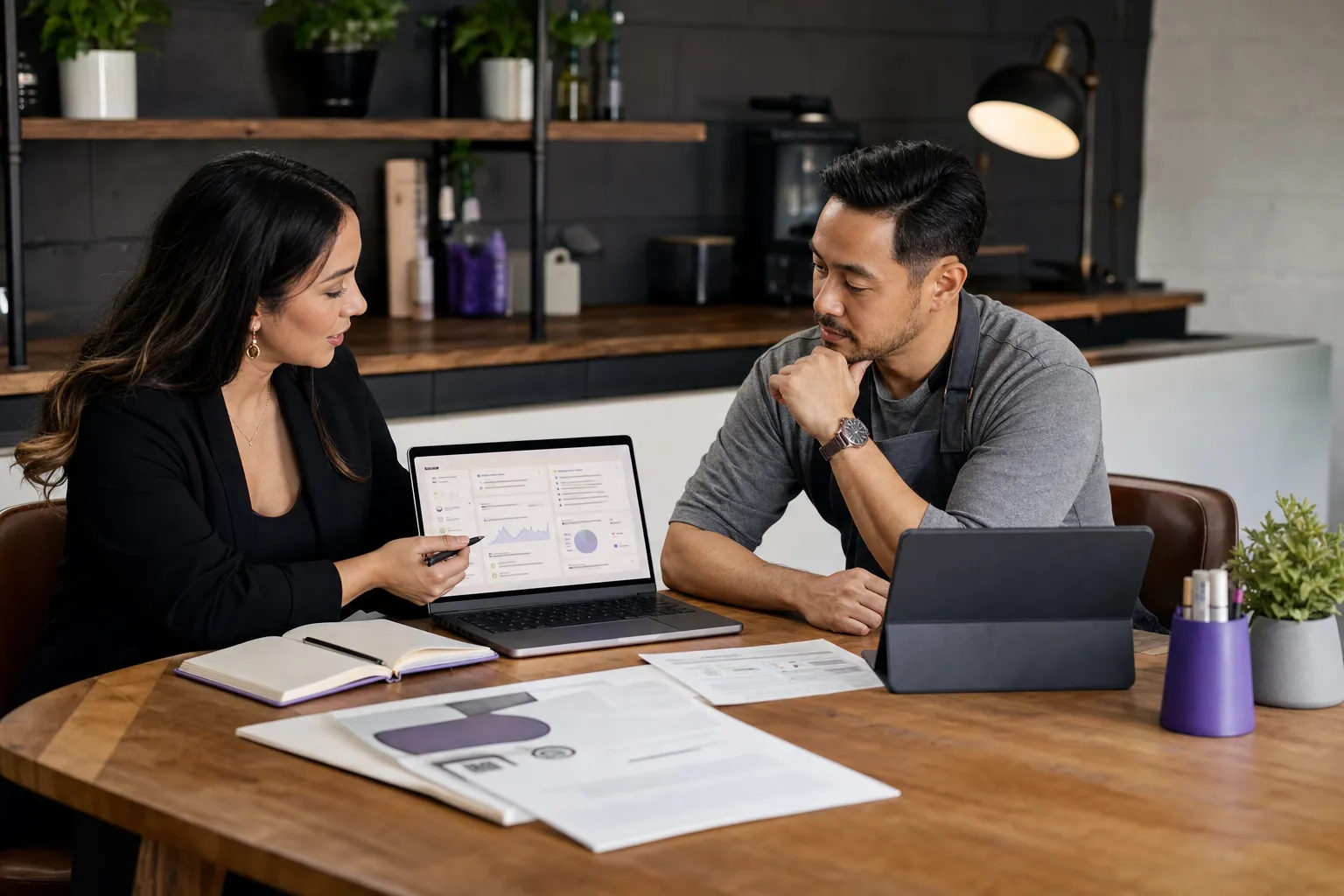 Reputation management services planning for a U.S. local business